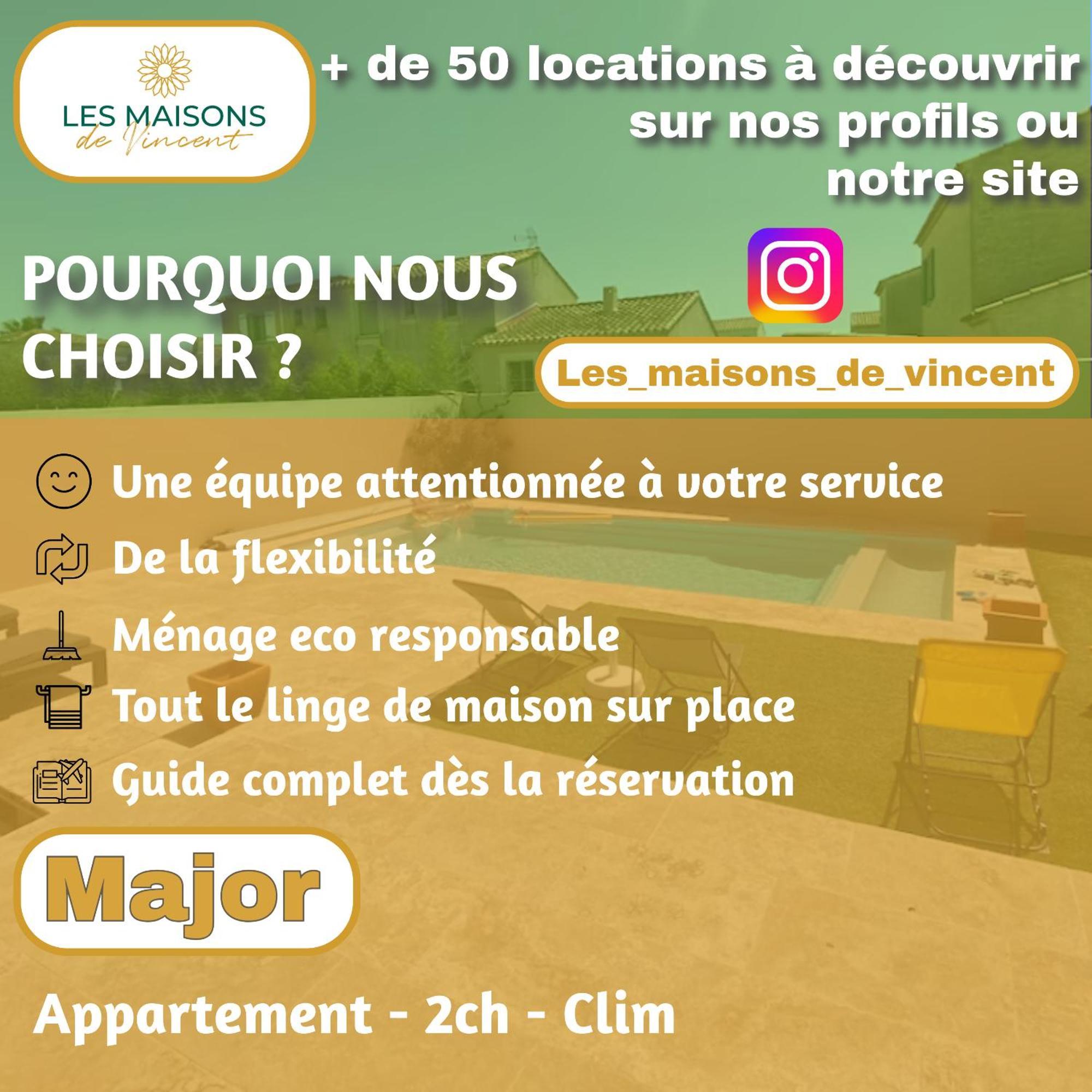 Major - 120M2 Avec Clim Lejlighed Arles Eksteriør billede